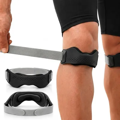Productafbeelding van Set van 2 Kniebandages met Silicone Pad