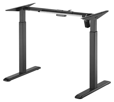 Produktbild von Elektrisch höhenverstellbarer Schreibtischrahmen – Höhe: 71-119 cm – Schwarz, Metall – Ergonomisch