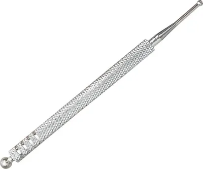 Obrázek produktu pro Akupresurní tyčinka, meridiánová tyčinka akupresurní tyčinka, akupresurní tyčinka masážní tyčinka, akupunkturní tyčinka na jizvy nerezová ocel, délka 10 cm kulička Ø 2/5 mm