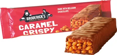 Produktbild von Broderick's Salted Caramel Crispy Bar 50g