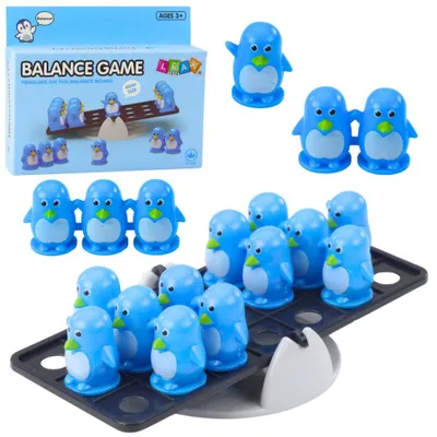 Immagine prodotto di Blaues Pinguin-Balance-Lernspiel für Kinder