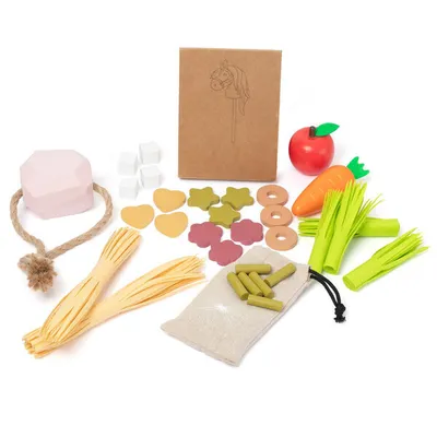 Produktbild von byAstrup Futter-Set Hobby Horse Futtermittel Holzoptik