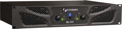 Immagine prodotto di Crown XLi 800, 2.0, 0.5, 100 dB, XLR / 1/4" / RCA, 120-240V, 50/60 Hz