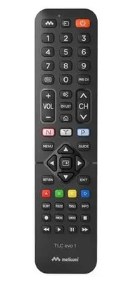 Obrázek produktu pro Meliconi 808041, TV, IR Wireless, Tlačítka, Černá
