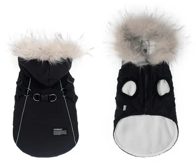Produktbild von Hundemantel, verdickte Winter-Hundejacke, Hundeweste Kleidung Hundegeschirrmantel kleine und mittelgroße Hunde M