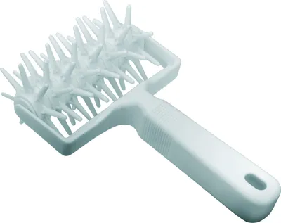 Immagine prodotto di Rullo per decorare la pasta Ibili-Ecoprof, plastica, 12 cm, bianco