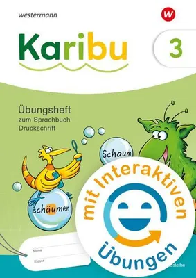 Immagine prodotto di Karibu 3. Übungsheft. Druckschrift zum Sprachbuch mit interaktiven Übungen