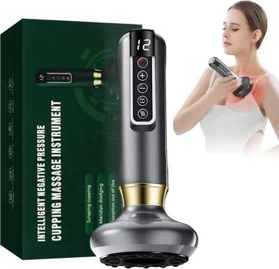Produktbild von Massagegerät, Schröpfgerät zur Reinigung der Meridiane, Cellulite-Gerät, Verstellbarer Body Shaper für den Bauch, Varially Anti Cellulite Massager