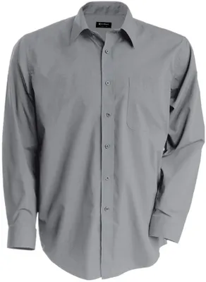 Immagine prodotto di Camicia Kariban in popeline cotone poliestere easy-care per uomo