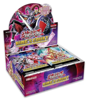 Productafbeelding van Yu-Gi-Oh! King's Court Display (Duits) – Booster display met 24 pakjes