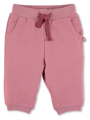 Produktbild von Sterntaler Hose aus leichtem Sweat mit Esel Emmi Patch samtrosa 68