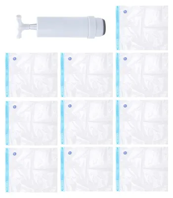 Vakuumbeutel für 3D-Filament, 10 Stück, mit Pumpe und Clip