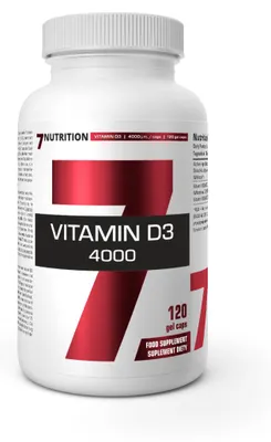 Immagine prodotto di 7Nutrition Vitamina D3 4000 120Cap