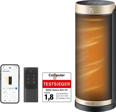 Produktbild von Dreo 2000W Heizlüfter mit 70° Oszillation und intelligentem Thermostat