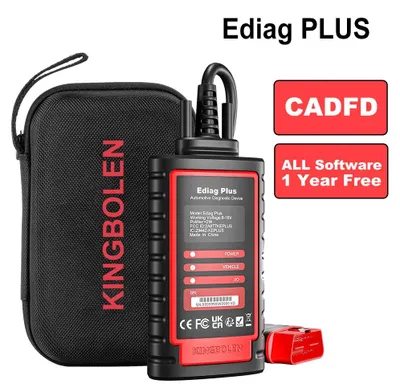 Obrázek produktu pro OBD2 skener – diagnostický přístroj – automobilový diagnostický nástroj – čtečka chybových kódů – protokol CAN-FD – 15 a více funkcí resetování