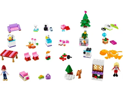 Produktbild von LEGO Friends Adventskalender, Bausatz, 5 Jahr(e), 228 Stück(e)