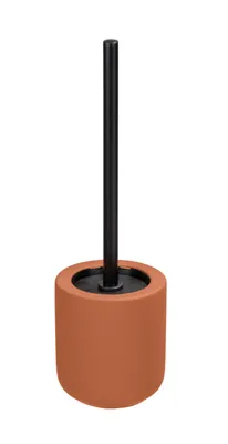 Produktbild von WENKO WC Garnitur Toiletten Bürsten Halter Klo AVELLINO Terracotta Keramik Bad
