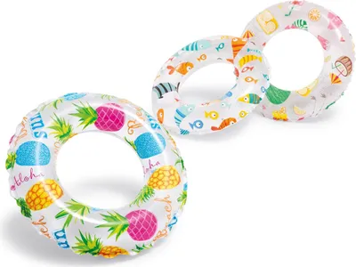 Obrázek produktu pro KoŇāo do pŇāywania trzy wzory 51 cm INTEX 59230 smakoŇāyki