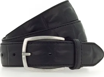 Produktbild von Vanzetti Leder Gürtel 35mm Leather Belt W80 Black schwarz