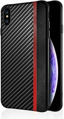 Zdjęcie produktu dla Etui na telefon komórkowy Xiaomi Mi 10T Lite Obudowa z powłoką Carbon Optic Bumper Czarny