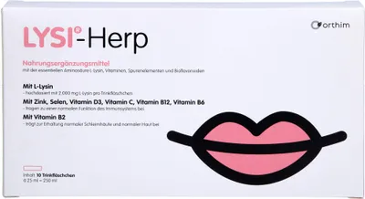 Obrázek produktu pro LYSI-Herp lahvičky na pití, 10 ks. Ampulky