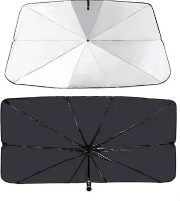 Produktbild von Famanu Sonnenblende Universell faltbar mit UV-Schutz - 78 x 140 cm