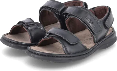 Produktbild von Josef Seibel Herren Sandalen RAFE Schwarz Glattleder Größe: 44