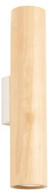 Obrázek produktu pro Nástěnné svítidlo LINO 2xGU10 10W dřevo/ocel 30x8x6cm Sollux Lighting