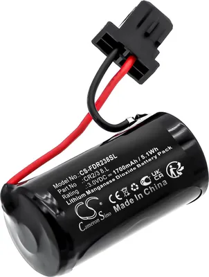 Image de TECHTEK Batterie compatible avec [FDK] CR2/3 8.L, pour [Fuji] CR2/3 8.L remplace