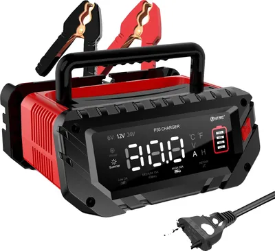 Image de Chargeur de batterie de voiture, sortie 12V/24V, courant de charge maximum, 30A-CHARGEURS EU