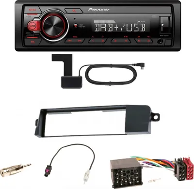 Produktbild von Pioneer MVH-130DAB Digitalradio USB Einbauset für BMW 3er E46