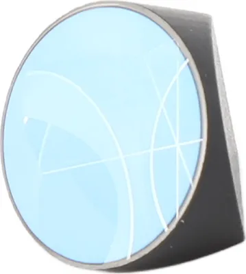 Image de FILFEEL W��rfel d'angle Prisme Verre optique Haute transparence Station totale Prisme 17,8 Mm de diamètre