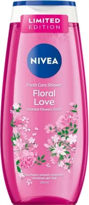 Zdjęcie produktu dla Nivea - Floral Love Shower Gel - Osvěžující sprchový gel 250ml