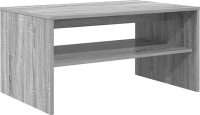 Obrázek produktu pro vidaXL Konferenční stolek šedý Sonoma 80 x 50 x 40 cm materiál na bázi dřeva