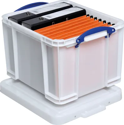 Produktbild von Really Useful Box Aufbewahrungsbox 35STRW 39x31x48cm 35l weiß