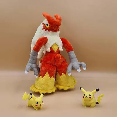 Obrázek produktu pro Plyšák Pokémon Lohgock – 18 cm plyšák Blaziken