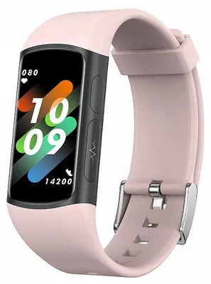 Immagine prodotto di Braccialetto intelligente con display AMOLED MF12-ECG – rosa