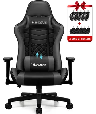 Zdjęcie produktu dla Krzesło gamingowe - Krzesło dla gracza - Krzesło biurowe - Krzesło do gier - Fotel gamingowy - Ergonomiczny komfort