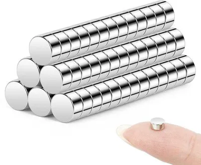 Produktbild von Kleine starke Rundmagneten 6x3mm Neodymium 80 Stück