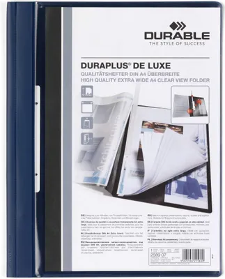 Produktbild von DURABLE Präsentationshefter A4+, 258907 dunkelblau