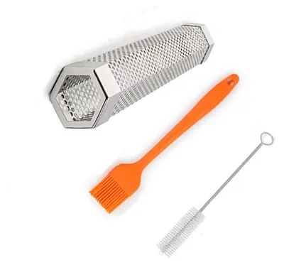 Produktbild von Rauchrohr, 6 Zoll, Edelstahl-Rauchbox für Kaltrauch