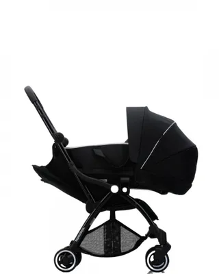 Produktbild von Kinderwagen Hamilton by yoop X1 Plus Schwarz - Leichtgewicht Buggy - MagicFold™ Technology