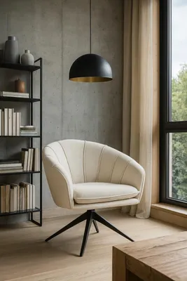 Productafbeelding van Draaibare clubfauteuil SHELLY ANGOLA