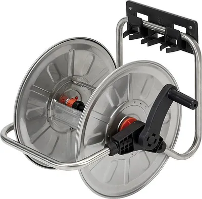 Produktbild von AGRATI Wand-Schlauchtrommel Edelstahl 13 mm 50 m