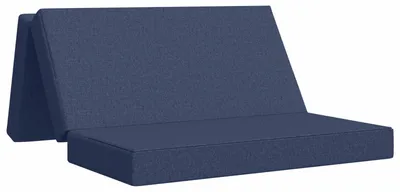Immagine prodotto di vidaXL Divano letto pieghevole 160 x 67 x 45 cm Blu