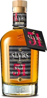 Produktbild von Slyrs Single Malt Whisky Fifty-One  350ml 51% Vol.
