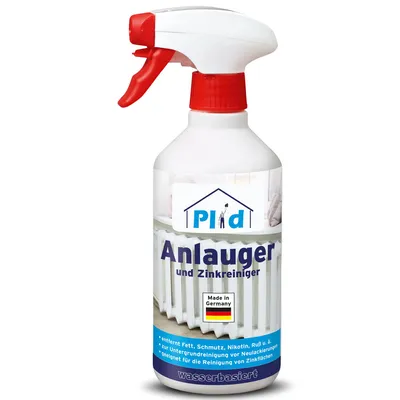 Produktbild von PLID® Anlauger & Entfetter – 0,5L für ca. 5 m² – entfernt Fett, Nikotin & Schmutz, schafft haftfähige Untergründe für Anstriche & Lacke