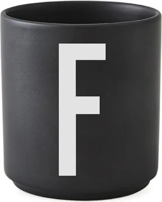 Produktbild von Design Letters - AJ Becher F, schwarz