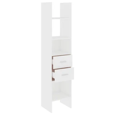 Produktbild von "im Sonderangebot"Bücherregal - CLORIS - Standregal - Robust und langlebig - Weiß 40x35x180 cm Holzwerkstoff - DEMöbel6034924