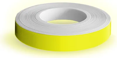 Produktbild von Wheel Stripes für Motorrad Gelbe Fluo Felgen 9 mm x 6 mt